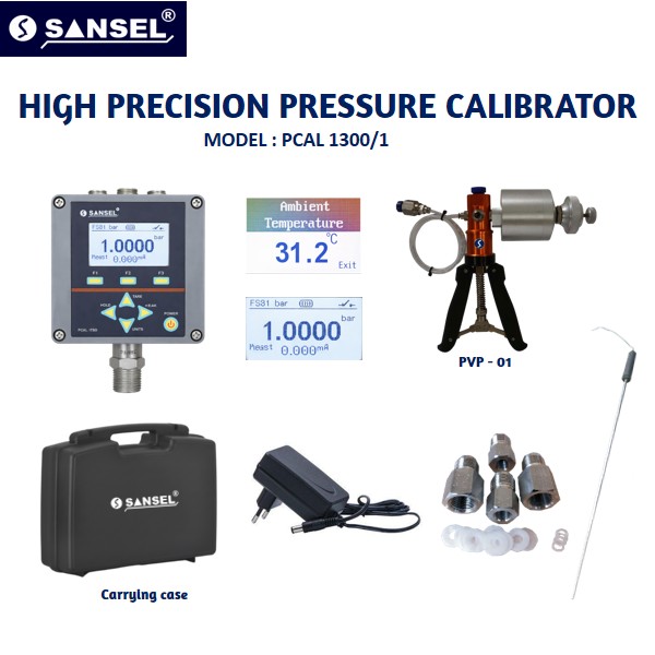 High Precision Pressure Calibrator for Industrial Safety